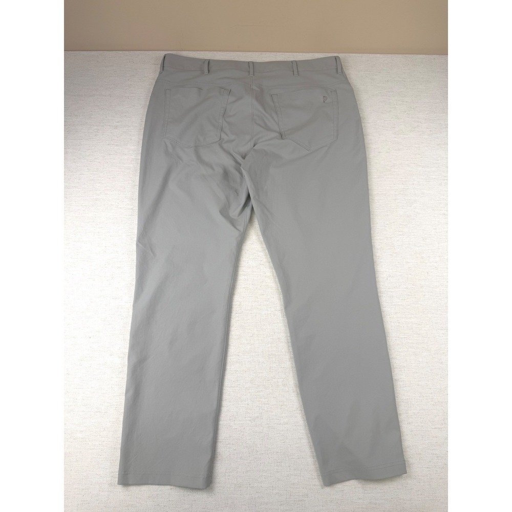 Public Rec All Day Every Day Pants Mens 38x32 Light Grey Straight Chino Tech - Picture 2 of 12